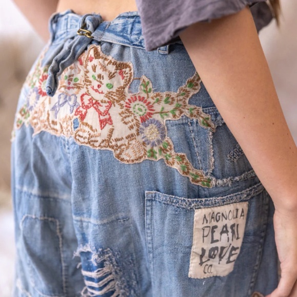 🐑MAGNOLIA PERL LIL’ FRIENDS MINER DENIMS🐑 - Picture 8 of 8